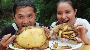 龙崎吃蜜瓜火腿,舌尖上的夏日美味邂逅